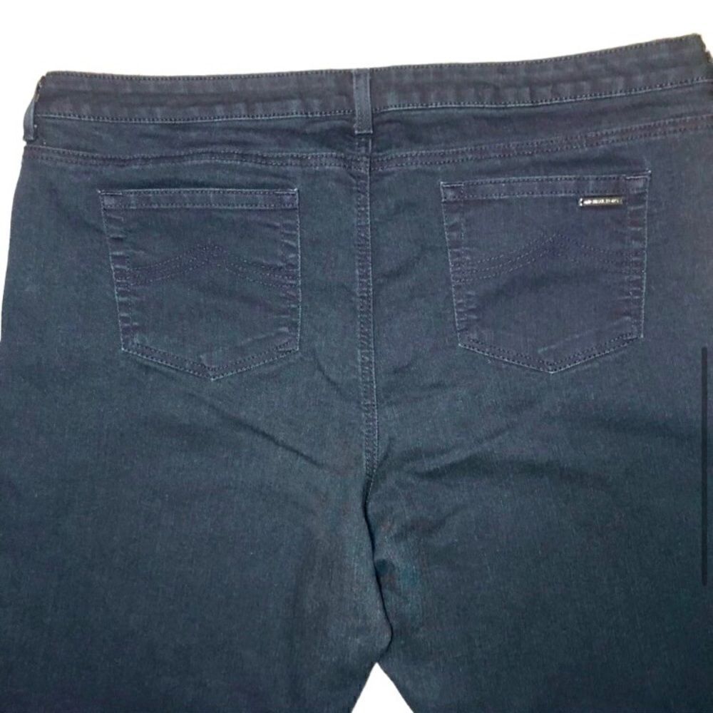 Michael Kors Straight Leg Jeans in Dark Blue Women’s 20W - Picture 4 of 9
